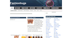 Desktop Screenshot of fashionhugs.com