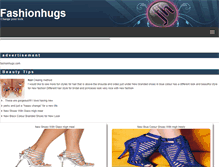 Tablet Screenshot of fashionhugs.com